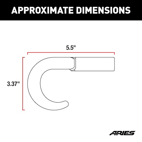 ARIES 35-5TOW Dodge, Ram 2500, 3500 Truck Bull Bar Tow Hooks