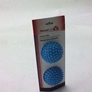 Household Essentials PVC Dryer Balls, Blue, Set of 2