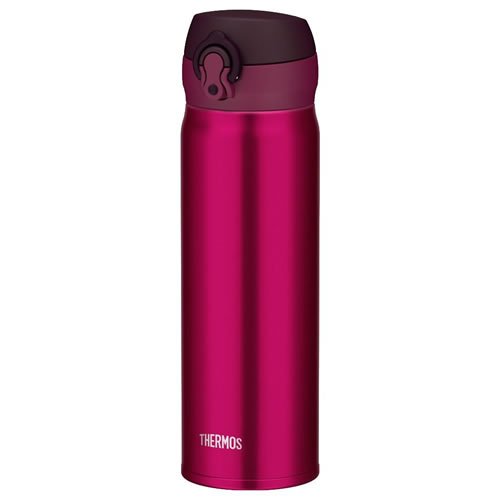 Thermos Mobile Vacuum Insulation Flask 0.5L Burgundy