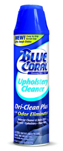 Blue Coral (DC22-6PK Dri-Clean Upholstery Cleaner with Odor Eliminator - 22.8 oz, (Pack of 6)