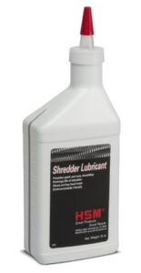 hsm of america shredder oil, 16-oz. bottle (314)