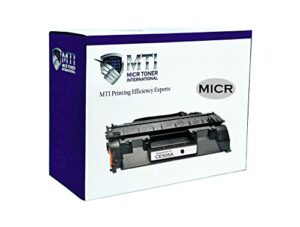 micr toner international compatible micr toner cartridge replacement for hp ce505a 05a p2035, p2055