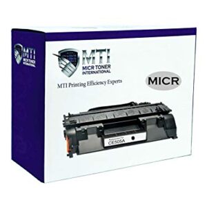 MICR Toner International Compatible MICR Toner Cartridge Replacement for HP CE505A 05A P2035, P2055