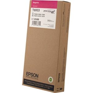 Epson Magenta Ultra Chrome XD Ink Cartridge, 350 ml (T693300)