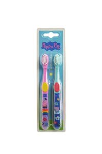 peppa pig toothbrush twin pack - colour may vary