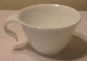 corelle winter frost white hook handle cup - one (1) cup