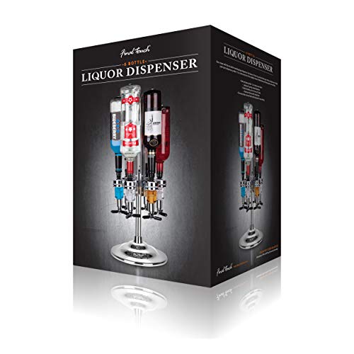 Final Touch 6 Bottle Rotating Liquor Dispenser/Bar Caddy (FTA1816)