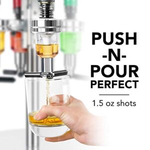 Final Touch 6 Bottle Rotating Liquor Dispenser/Bar Caddy (FTA1816)