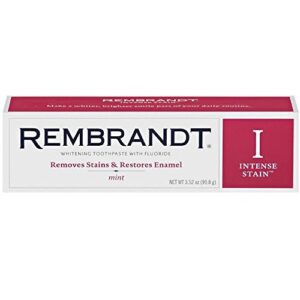 rembrandt intense stain removal toothpaste 3.0 ounce pack of 2