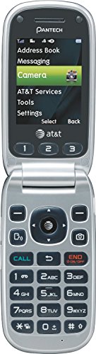 Pantech Breeze 3 Basic Flip Phone GSM Unlocked