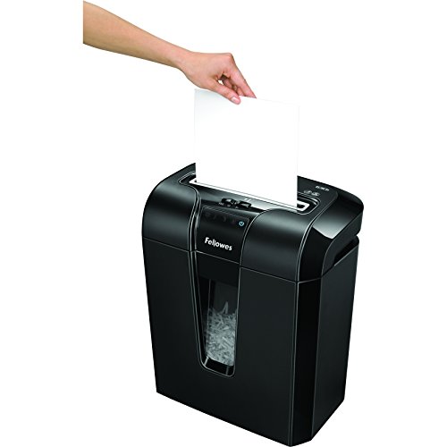 Fellowes 63Cb Jam Blocker 10-Sheet Cross-Cut Junk Mail, Paper and Credit Card Shredder