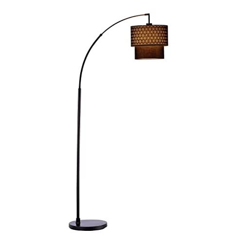 Adesso 3029-01 Gala Arc Lamp, Black