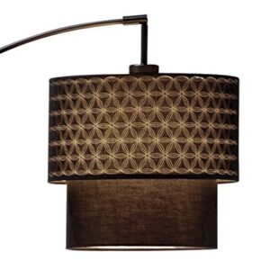 Adesso 3029-01 Gala Arc Lamp, Black