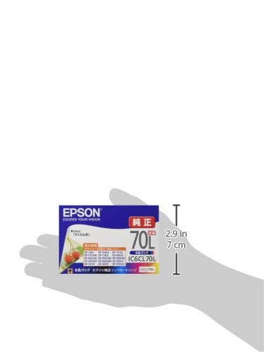 Epson IC6CL70L Genuine Ink Cartridge, Cherry 6 Color Pack, Extra Volume