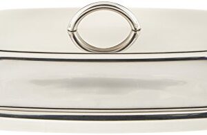 Norpro Stainless Steel Double Covered Butter Dish