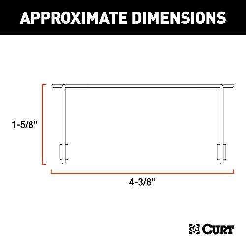 CURT 51144 TriFlex Trailer Brake Controller Mounting Bracket