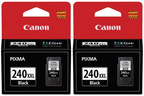 Genuine Canon PG-240XXL (5204B001) Black Ink Cartridge 2-Pack