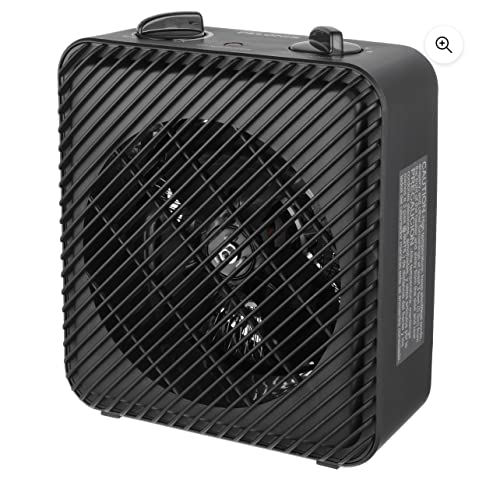 Pelonis Personal Mini Fan Forced Heater 3 Heat Settings-adjustable Thermostat