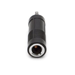 Seismic Audio - SAPT121-1/4 Female to 1/8" Male Adapter (Black) - Converter for iPod, iPhone, Android, MP3, Laptop, etc