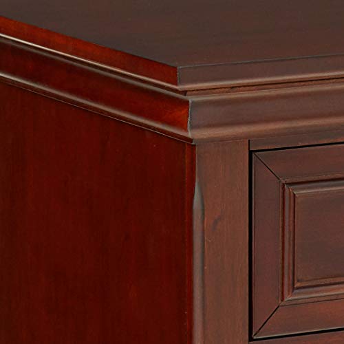 Homestyles Lafayette Nightstand, FURNITURE, Brown