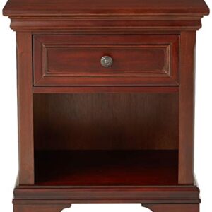 Homestyles Lafayette Nightstand, FURNITURE, Brown