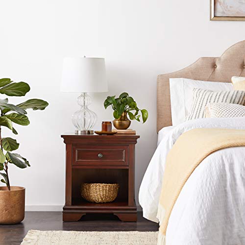 Homestyles Lafayette Nightstand, FURNITURE, Brown