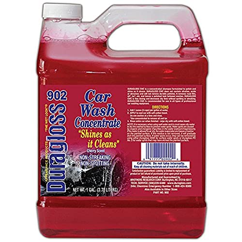 Duragloss 902 Car Wash Concentrate - 1 Gallon, Red