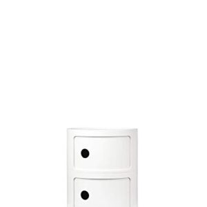 Kartell Componibili Drawers by Anna Castelli Ferrieri, Pack of 1, White