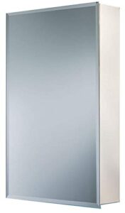 jensen 1451 horizon frameless single-door recessed medicine cabinet