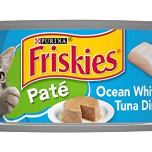 Cat Food, Ocean Whitefish & Tuna, 5.5-oz. Can, Pack of 24