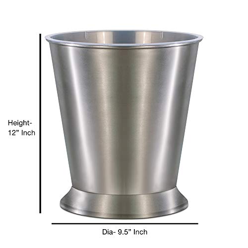 nu steel Rosemont Wastebasket, 9-Quart