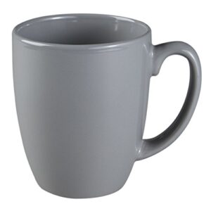 corelle livingware 11-oz stoneware mug, slate gray