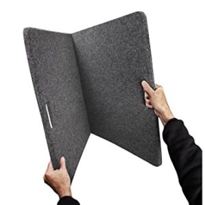 Bedrug | Folding Track Mat / Knee Protection Mat | TrailerWare | 2' x 4' / Charcoal Grey | TW2X4MAT