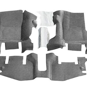 BedRug Jeep Kit - BedTred BTTJ97F fits 97-06 WRANGLER TJ/LJ FRONT 3PC FLOOR KIT (WITH CENTER CONSOLE) - INCLUDES HEAT SHIELDS