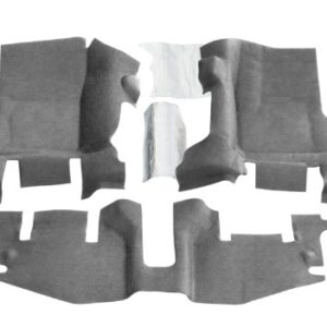 BedRug Jeep Kit - BedTred BTTJ97F fits 97-06 WRANGLER TJ/LJ FRONT 3PC FLOOR KIT (WITH CENTER CONSOLE) - INCLUDES HEAT SHIELDS