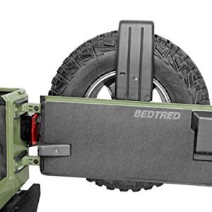 BedRug Jeep Kit - BedTred BTTJ97R fits 97-06 TJ 97-06 REAR 4PC CARGO KIT (INCLUDES TAILGATE)