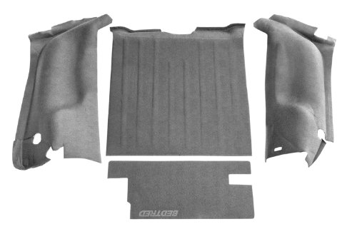 BedRug Jeep Kit - BedTred BTTJ97R fits 97-06 TJ 97-06 REAR 4PC CARGO KIT (INCLUDES TAILGATE)