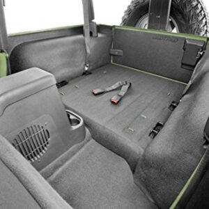 BedRug Jeep Kit - BedTred BTTJ97R fits 97-06 TJ 97-06 REAR 4PC CARGO KIT (INCLUDES TAILGATE)