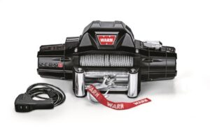 warn 88980 zeon 8 winch with wire rope - 8000 lb. capacity