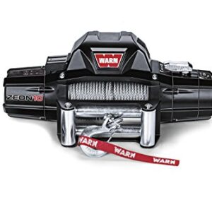 Warn 88990 ZEON 10 Winch with Wire Rope - 10000 lb. Capacity