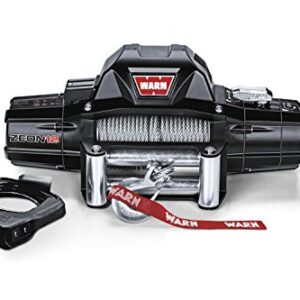 Warn 89120 ZEON 12 Winch with Wire Rope - 12000 lb. Capacity