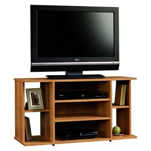 sauder beginnings tv stand, for tv's up to 42", highland oak finish