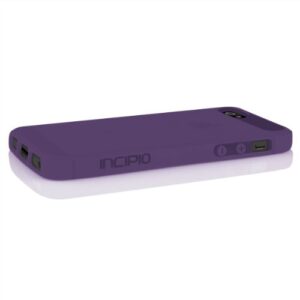 Incipio iPhone 5 5S SE Case, NGP [Flexible TPU] Authentic Shockproof Ultra-Thin Slim Cover - Translucent Indigo Violet