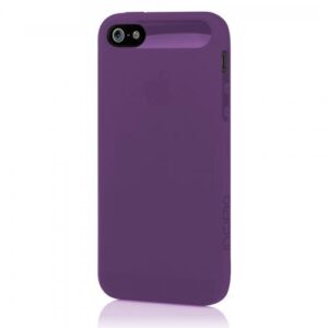 incipio iphone 5 5s se case, ngp [flexible tpu] authentic shockproof ultra-thin slim cover - translucent indigo violet