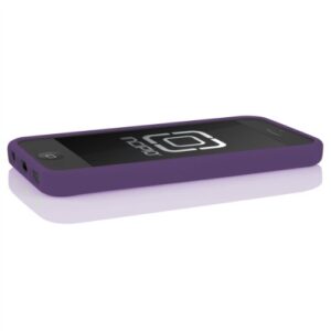 Incipio iPhone 5 5S SE Case, NGP [Flexible TPU] Authentic Shockproof Ultra-Thin Slim Cover - Translucent Indigo Violet