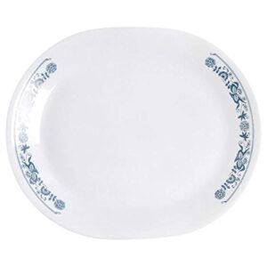 corelle livingware old town blue 12-1/4" serving platter