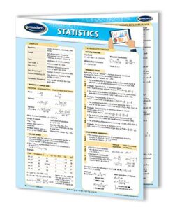 permacharts statistics math quick reference guide