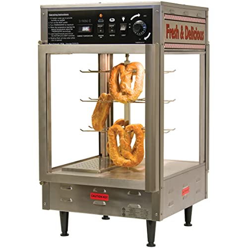 Benchmark 51012 Pizza/Pretzel Warmer, 12" Holding Capacity, 33"x 22"x 19"