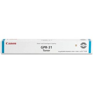 canon 2794b003aa (gpr-31) toner cartridge, cyan - in retail packaging