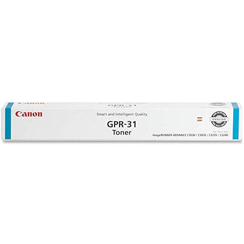 Canon 2794B003aa (Gpr-31) Toner Cartridge, Cyan - In Retail Packaging